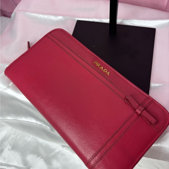 Authentic Prada Wallet with Chain